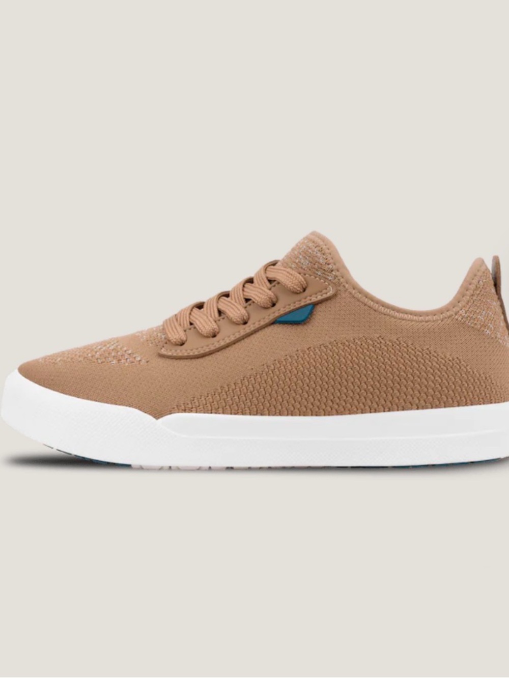Vessi Men's Athletic Sneaker in Tan with White Sole
